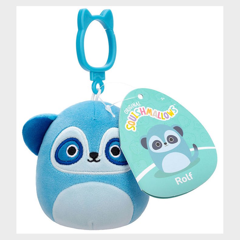 Squishmallows Bamse - 9cm - Surikat Clip On