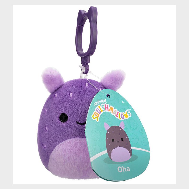 Squishmallows Bamse - 9cm - Oha - Clip On