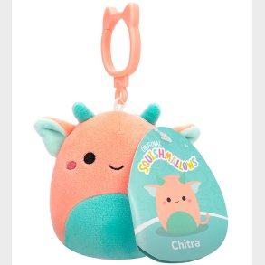 Squishmallows Bamse - 9cm - Chitra - Clip On