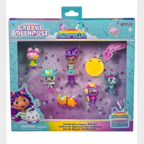 Gabby's Dukkehus Figurst - 7 Dele - Celebration