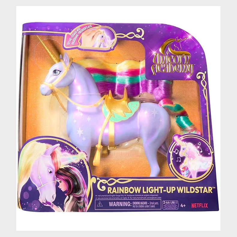 Unicorn Academy Enhjrning - 28 cm - Wildstar