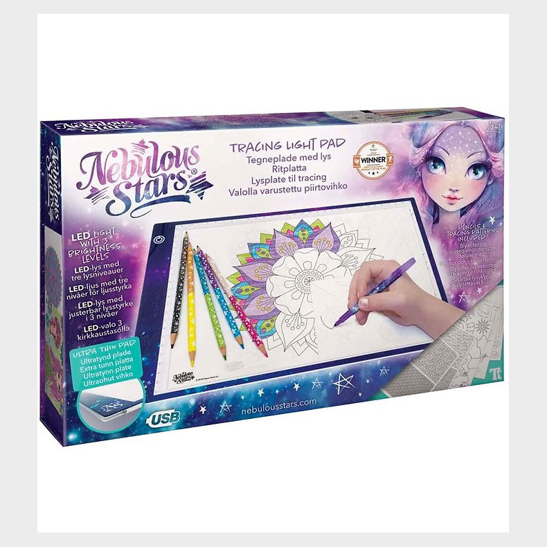 Nebulous Stars Tegnetavle - Star Tracing Light Pad