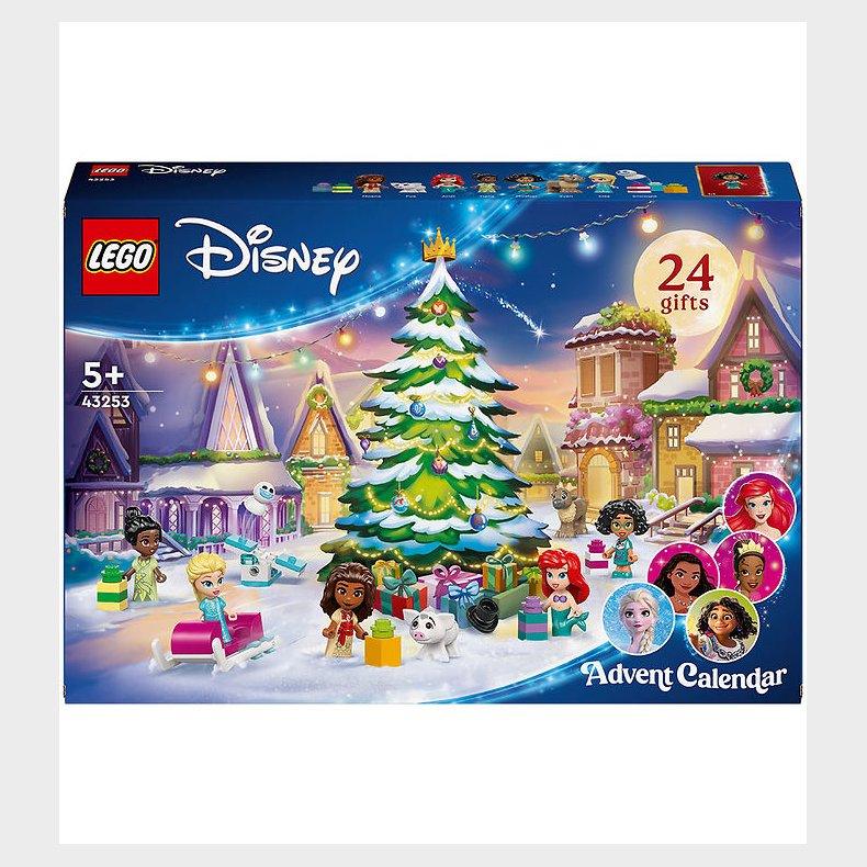 LEGO Disney - Julekalender 43253 - 24 Lger - 253 Dele