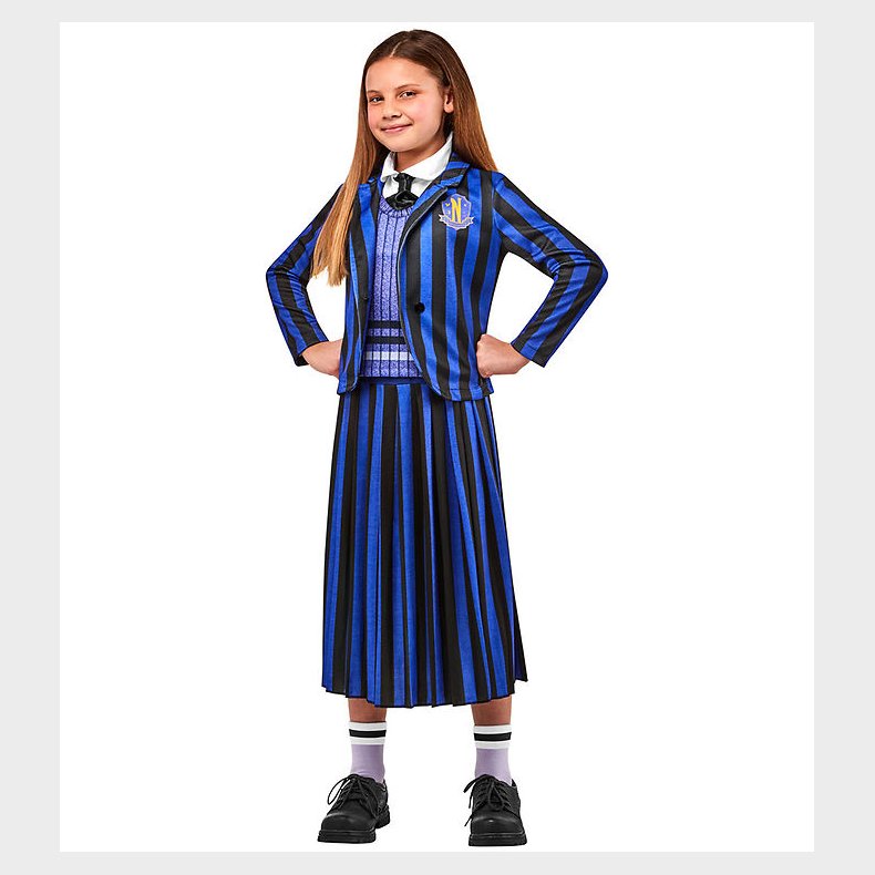 Rubies Udkldning - Wednesday School Uniform