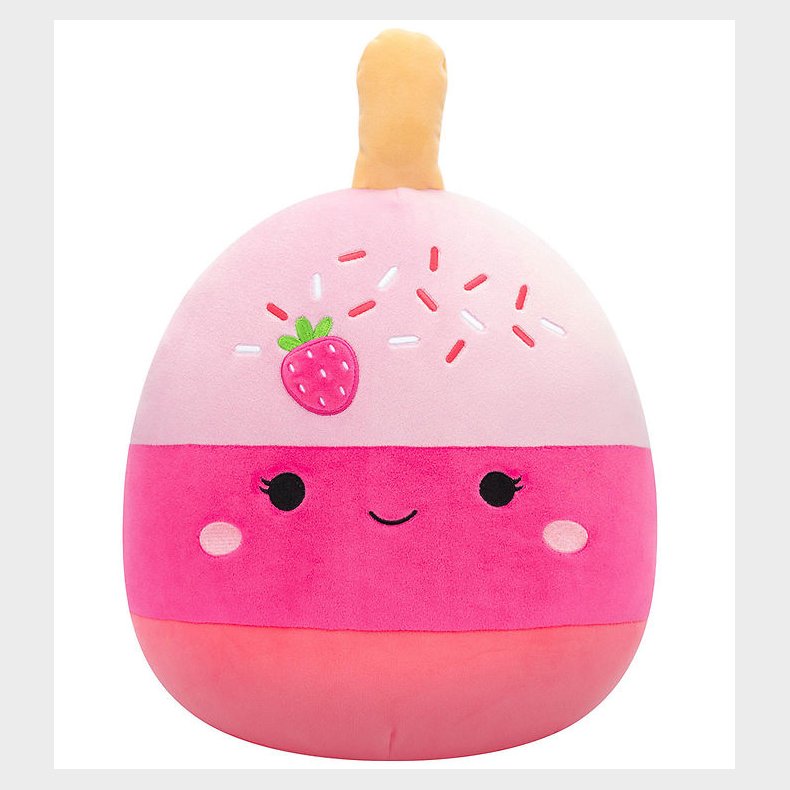 Squishmallows Bamse - 30 cm - Stawberry Cake Pop