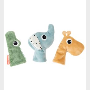 Done by Deer Fingerdukker - 3-pak - Colour Mix