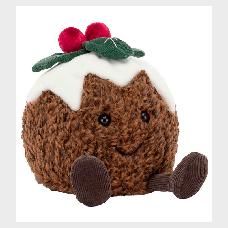 Jellycat Bamse - Amuseables Christmas Pudding