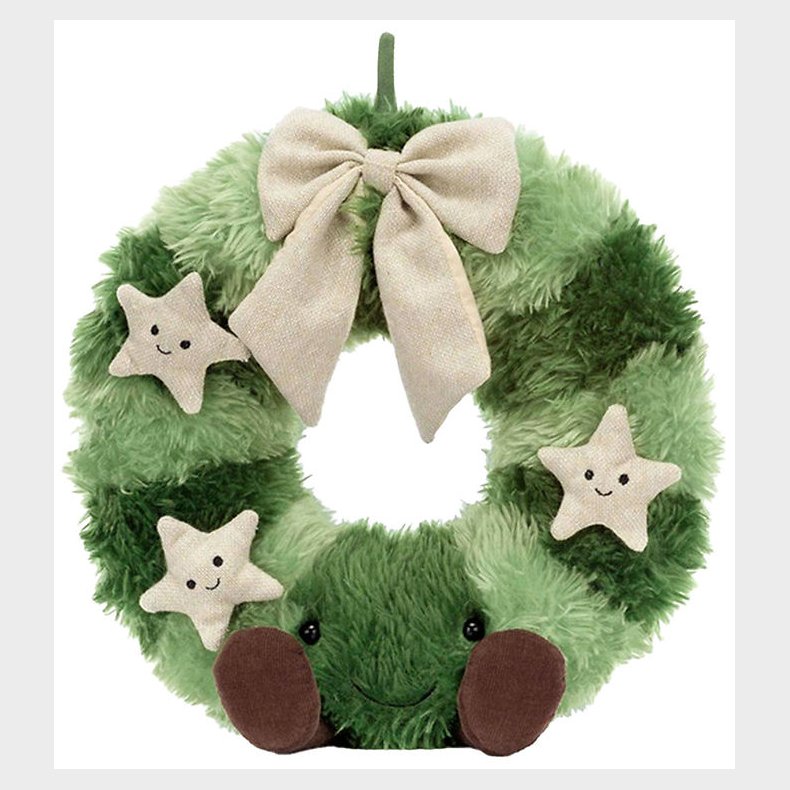 Jellycat Bamse - Nordic Spruce Wreath