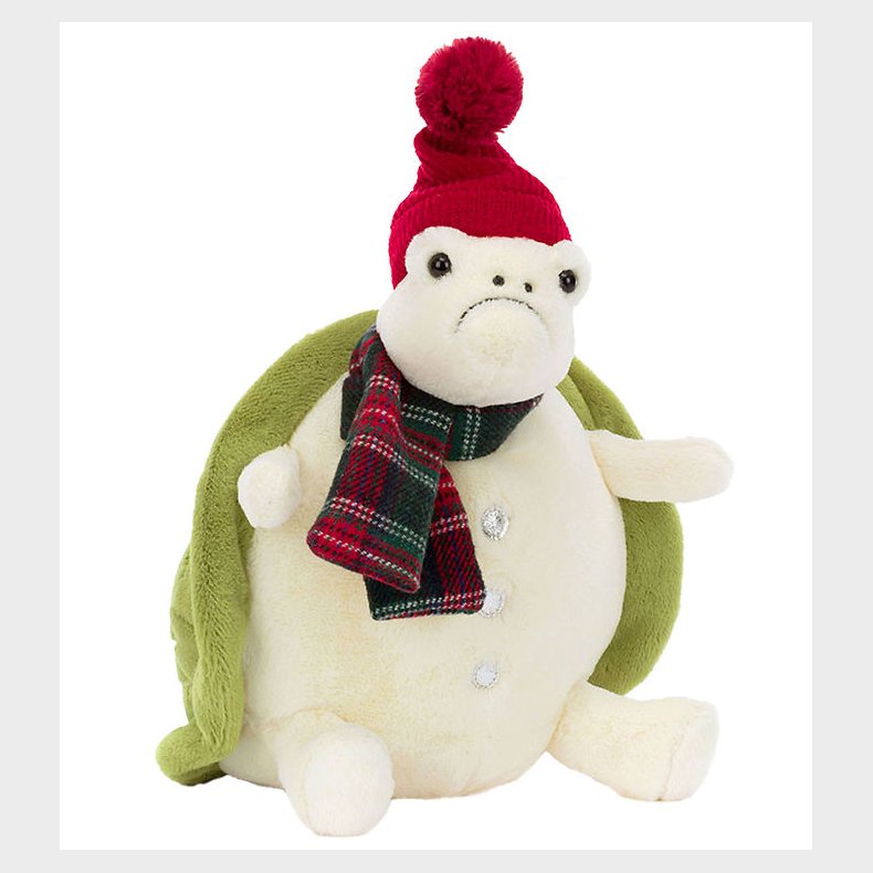 Jellycat Bamse - 28cm - Snowman Timmy Turtle