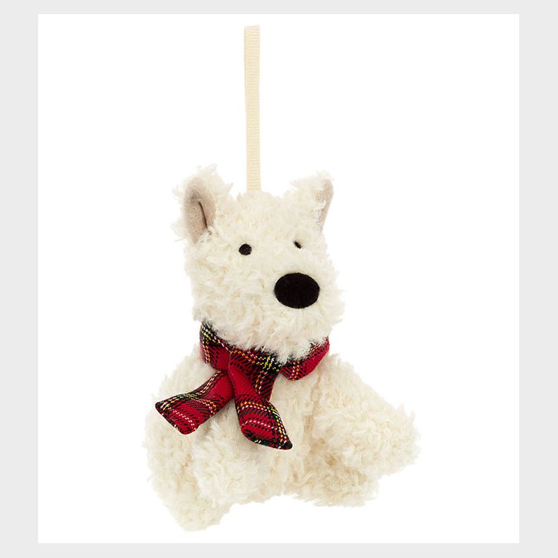 Jellycat Bamse - 10cm - Munro Scottie Dog Decoration