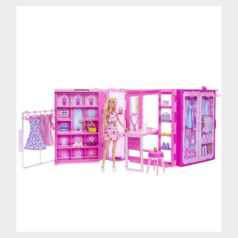 Barbie Legetj - Fashion Fun Dream Closet