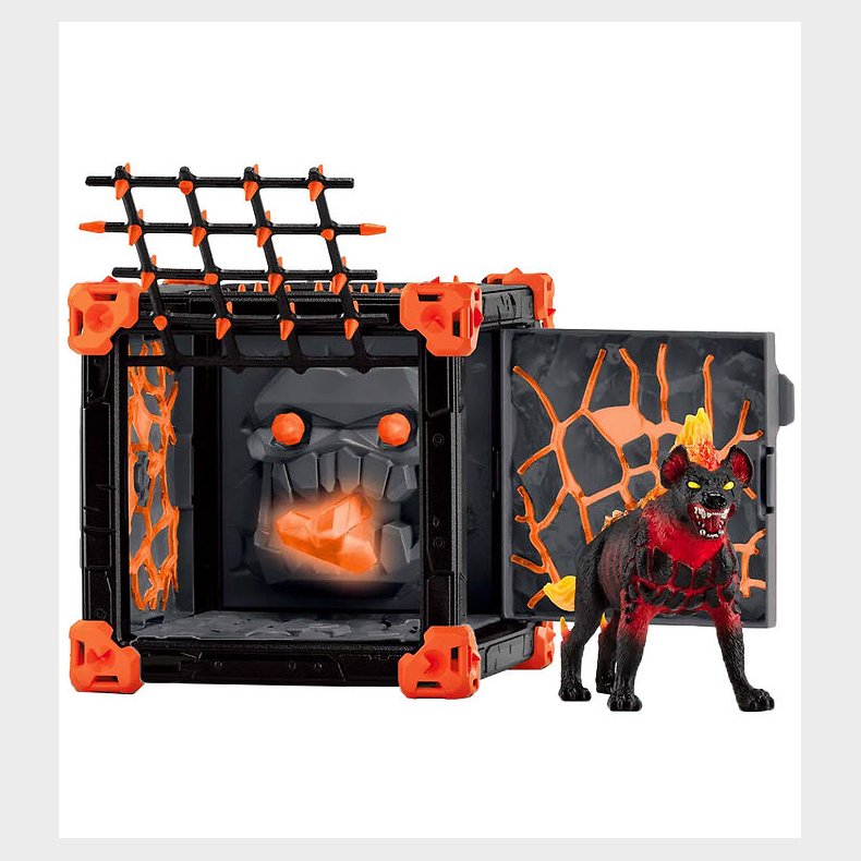 Schleich Eldrador Creatures - BattleCave Lava Hyena - 42674