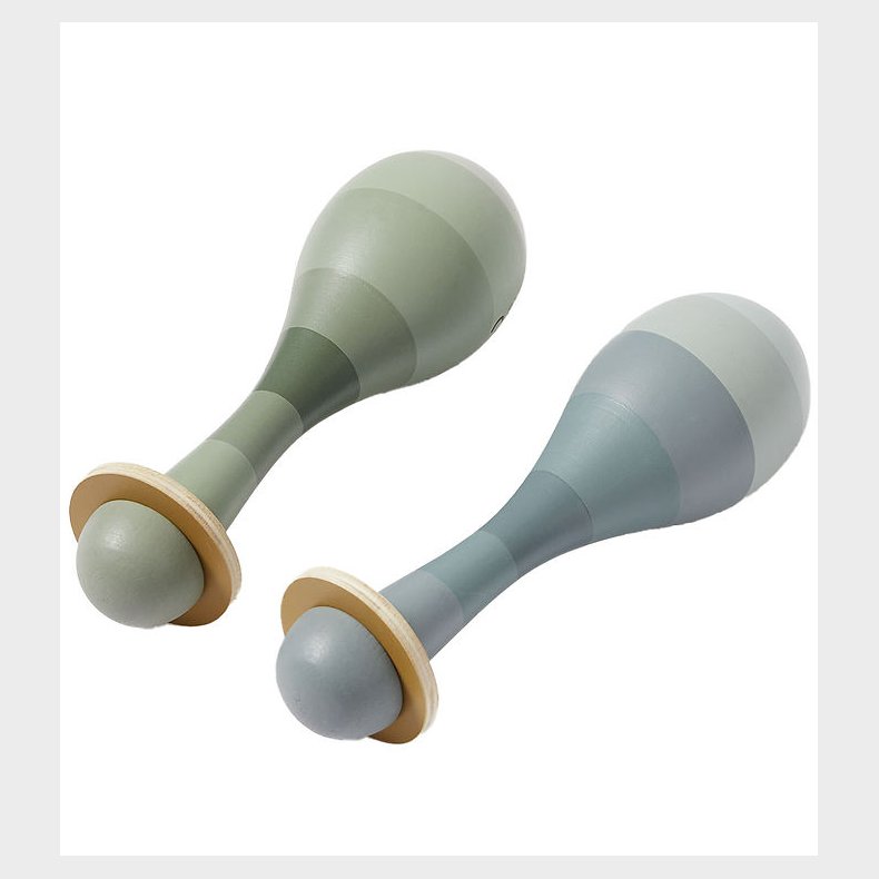 Flexa Play Instrumenter - Maracas - Multicolors/Naturalwood