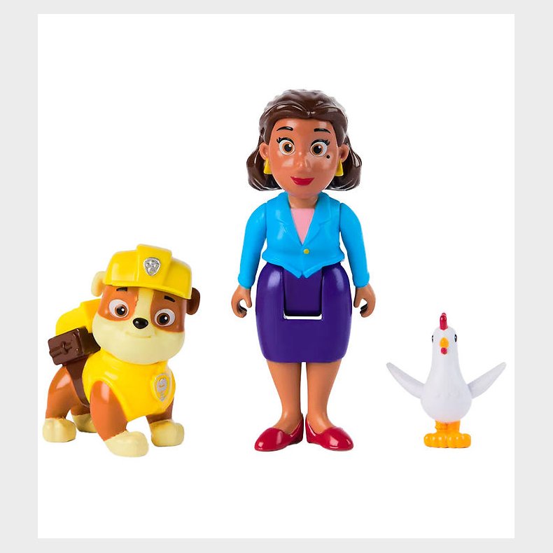 Paw Patrol Legetjsst - Hero Pup - Mayor Goodway &amp; Rubble