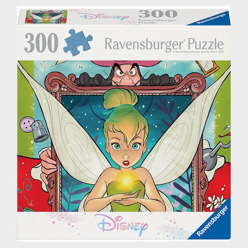 Ravensburger Puslespil - 300 Brikker - Tinkerbell