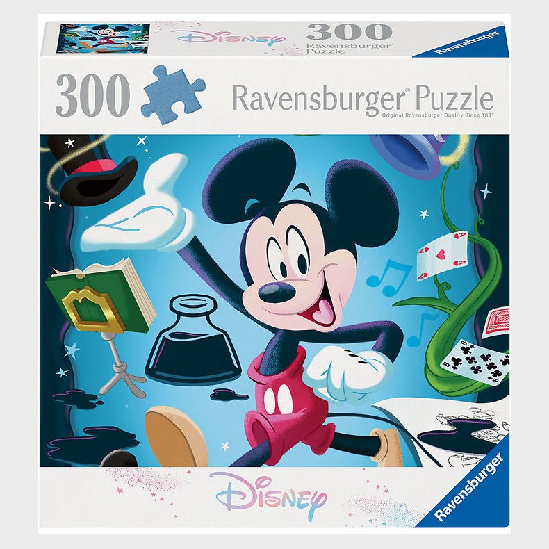 Ravensburger Puslespil - 300 Brikker - Mickey