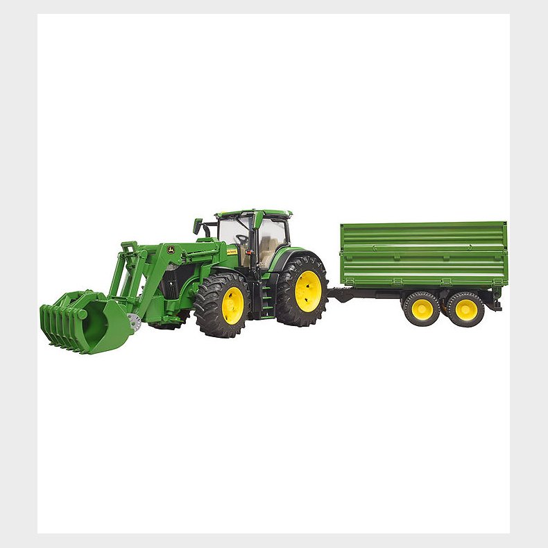 Bruder Traktor - John Deere 7R 350 m. Frontloader And Tandemaxle