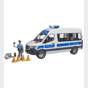 Bruder Politibil - MB Sprinter Police Vehicle m. Policeman