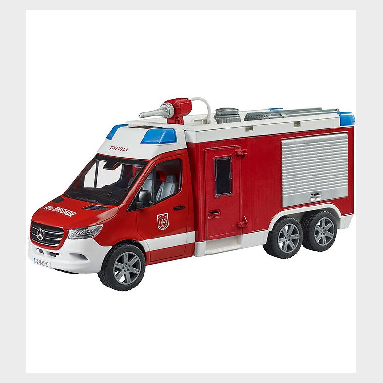 Bruder Brandbil - MB Sprinter Fire Engine m. Ladder, Waterpump A