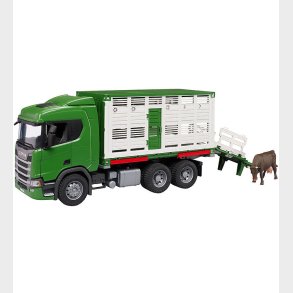 Bruder Lastbil - Scania Super 560R Cattle Transportation Truck m