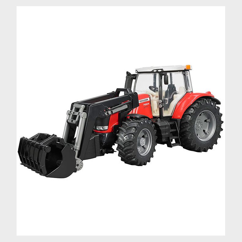 Bruder Traktor - Massey Ferguson 7600 m. Frontloader