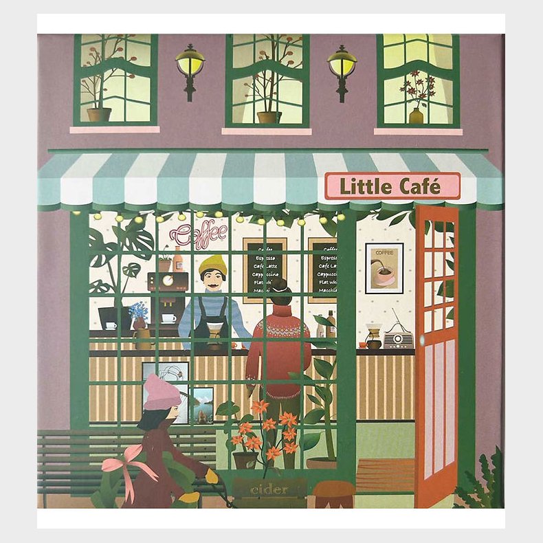 Vissevasse Puslespil - 15x21 cm - 150 Brikker - Little Caf&eacute;