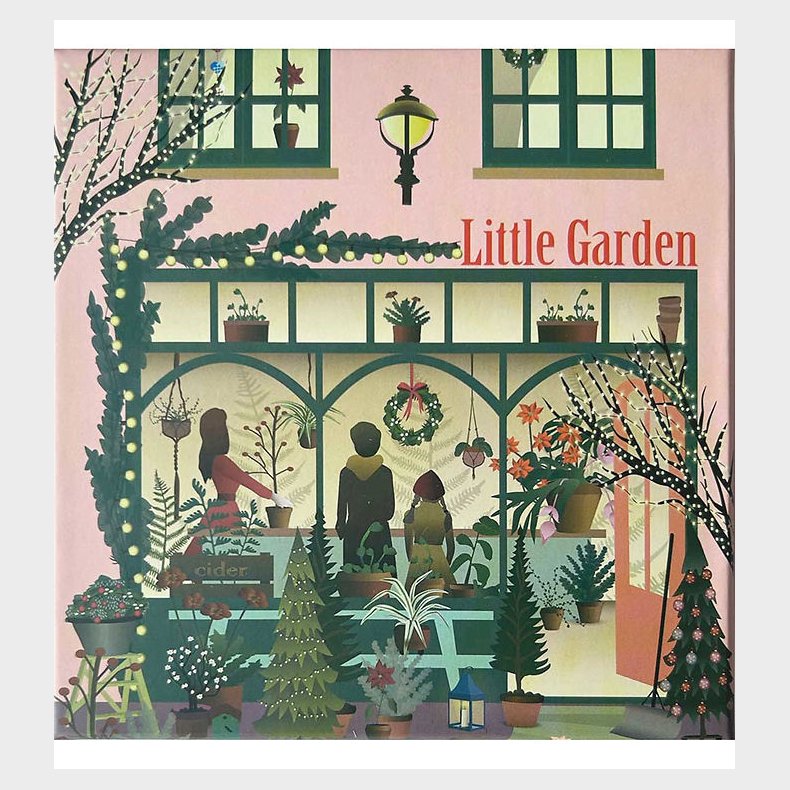 Vissevasse Puslespil - 15x21 cm - 150 Brikker - Little Garden