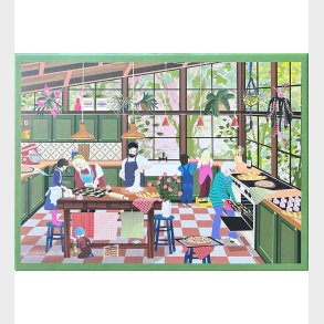 Vissevasse Puslespil - 1000 Brikker - Cosy Kitchen