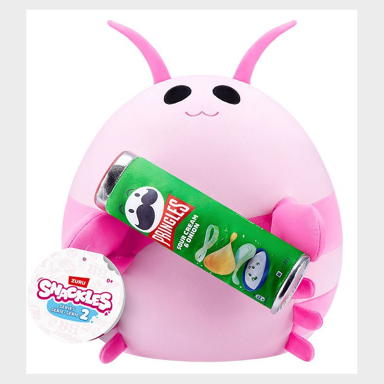 Snackles Bamse - 25 cm - Rejen Lily m. Pringles