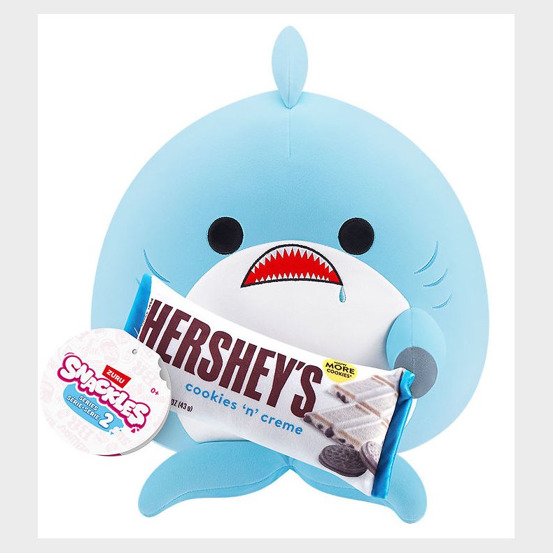 Snackles Bamse - 25 cm - Hajen Seth m. Hershey's