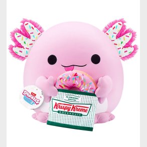 Snackles Bamse - Axolotlen Abbie m. Krispy Kreme Doughnuts