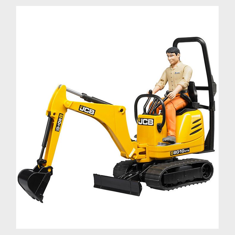 Bruder Arbejdsmaskine - JCB Micro Excavator 8010 CTS And Constru