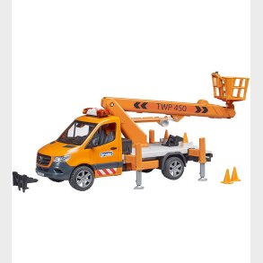 Bruder Arbejdsmaskine - MB Sprinter m. Working Platform LS Modul