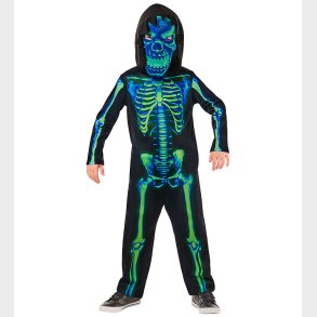 Rubies Udkldning - Neon Green Skeleton