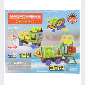 Magformers Magnetst - 25 Dele - City Go Set