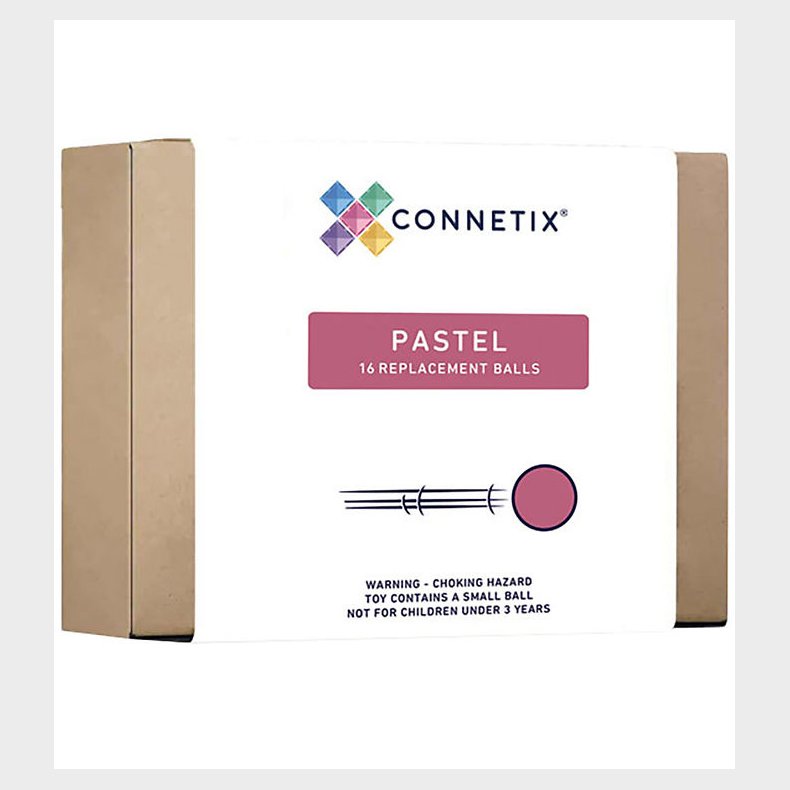 Connetix Kugler - 16 stk. - Pastel