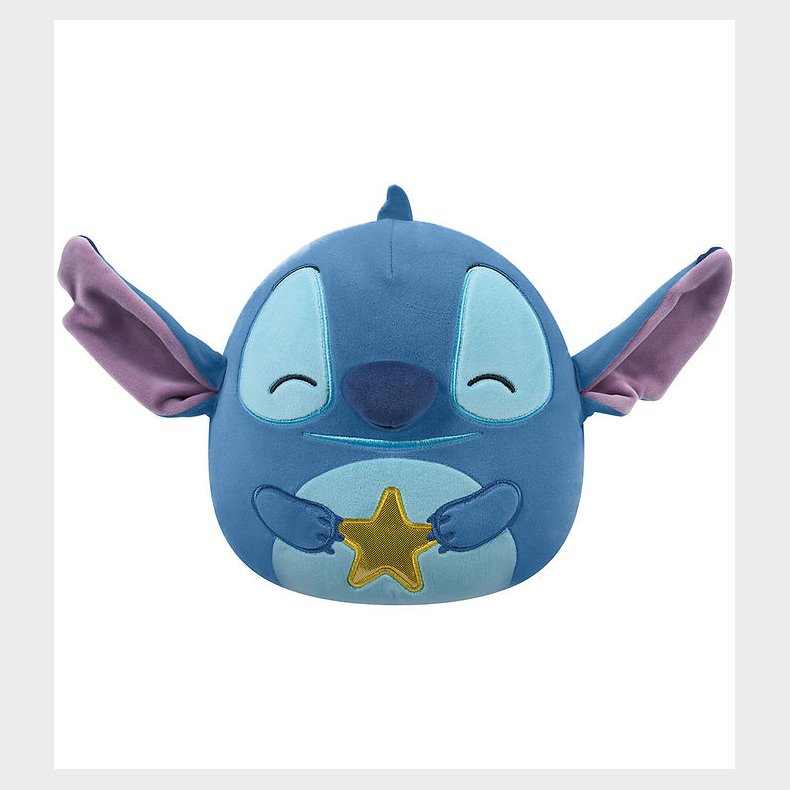 Squishmallows Bamse - 25 cm - Disney Stitch - Holding Starfish