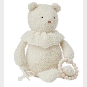 Smallstuff Aktivitets bamse - Uld - Off White