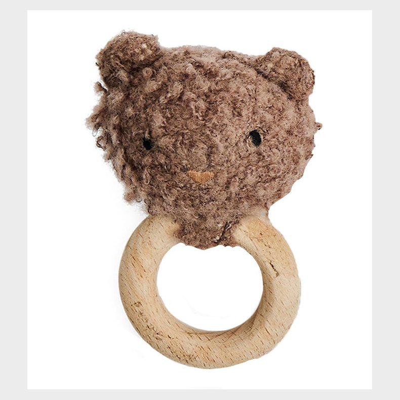 Smallstuff Rangle - Bear - Uld - Rose Brown