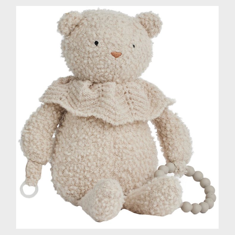 Smallstuff Aktivitets bamse - Uld - Nature