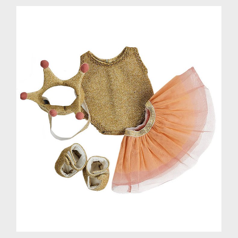 Smallstuff Dukketj - Beige Glitter