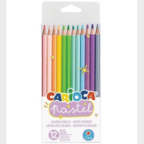 Carioca Farveblyanter - 12 stk. - Pastel