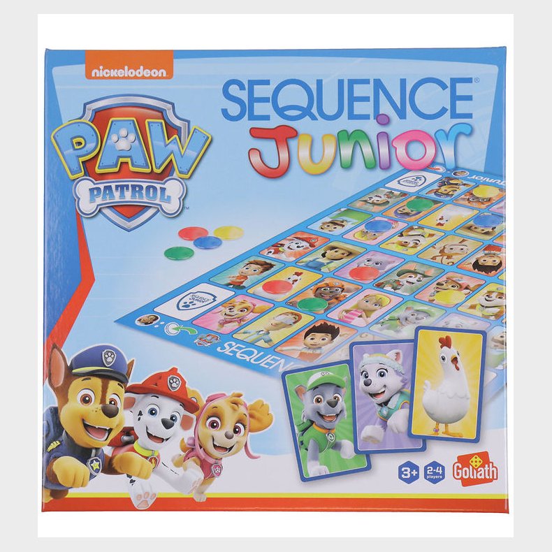 Sequence Brtspil - Sequence Junior Paw Patrol Nordic