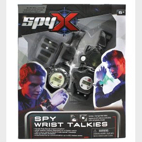 SpyX Walkie Talkies - Wrist - Sort
