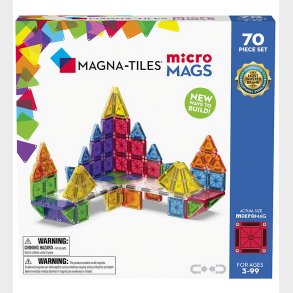 Magna-Tiles Magnetst - 70 Dele - MicroMAGS