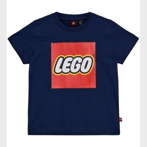 LEGO Wear T-Shirt - LWTano 631 - Dark Navy m. Logo