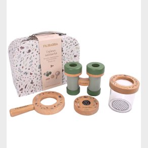 Filibabba Legekuffert m. Kikkert - Little Wonders