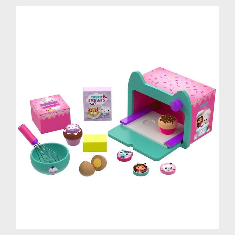 Gabby's Dollhouse St - 15 Dele - Cakey Cat?S Baking Set