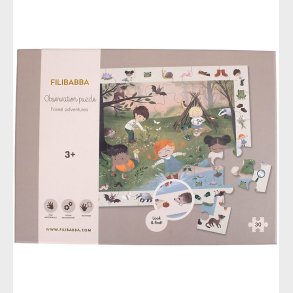 Filibabba Puslespil - Observationspuslespil - 30 Brikker - P Ev