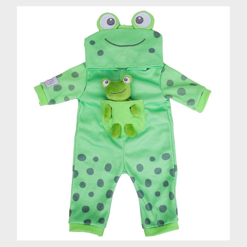 Tiny Treasures Dukketj - Froggy All-In-One